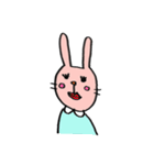 うさぎたちのスタンプ（個別スタンプ：12）