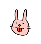 うさぎたちのスタンプ（個別スタンプ：21）