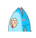 魚になりたいマーレ太郎くん。（個別スタンプ：28）