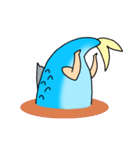 魚になりたいマーレ太郎くん。（個別スタンプ：35）