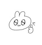 頭の悪いうさぎ（個別スタンプ：15）
