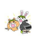 サバくま君とサバうさぎちゃん。（個別スタンプ：15）
