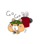 サバくま君とサバうさぎちゃん。（個別スタンプ：36）