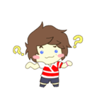 ちっちゃいサッカーボーイ（個別スタンプ：37）