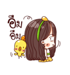 MimiJung and Little Duck v.1（個別スタンプ：9）