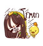 MimiJung and Little Duck v.1（個別スタンプ：37）