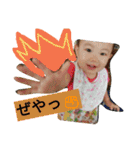 成長するワンダーガール ゆいか パート3（個別スタンプ：1）