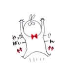 ちょっとふとましいうささん（個別スタンプ：2）