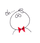 ちょっとふとましいうささん（個別スタンプ：4）