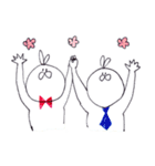 ちょっとふとましいうささん（個別スタンプ：29）
