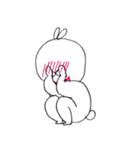 ちょっとふとましいうささん（個別スタンプ：31）