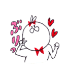 ちょっとふとましいうささん（個別スタンプ：37）