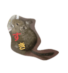 デグー 言葉(挨拶)（個別スタンプ：7）