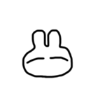察してうさぎ（個別スタンプ：1）