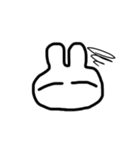 察してうさぎ（個別スタンプ：2）