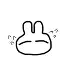 察してうさぎ（個別スタンプ：3）