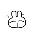 察してうさぎ（個別スタンプ：10）