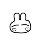 察してうさぎ（個別スタンプ：13）