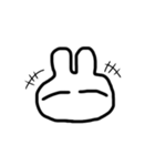 察してうさぎ（個別スタンプ：14）
