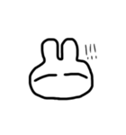 察してうさぎ（個別スタンプ：25）