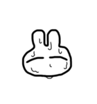 察してうさぎ（個別スタンプ：40）