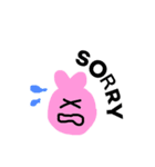 らいおんとうさぎ（個別スタンプ：8）