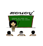 Teacher ple smiling（個別スタンプ：5）