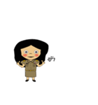 Teacher ple smiling（個別スタンプ：24）