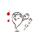 おばけ。かわいく、ちょっと不気味に（個別スタンプ：17）