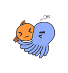 Goldy ft.Squidis（個別スタンプ：18）