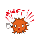 月と太陽 ツイン（個別スタンプ：1）