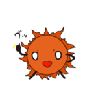 月と太陽 ツイン（個別スタンプ：3）