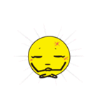 月と太陽 ツイン（個別スタンプ：38）