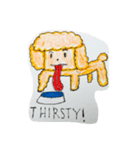 Poodle Crazy 9（個別スタンプ：6）