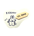 うさことイタリア語（個別スタンプ：4）