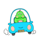 Happy Mobo（個別スタンプ：7）