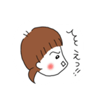 おしゃべりココさん（個別スタンプ：3）