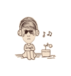 Mr.U Happy（個別スタンプ：9）