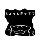 ものくろ ねこ（個別スタンプ：17）