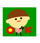 シムプリー♬ カラフルな単純図形（個別スタンプ：2）