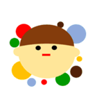 シムプリー♬ カラフルな単純図形（個別スタンプ：22）