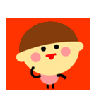 シムプリー♬ カラフルな単純図形（個別スタンプ：23）