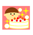 シムプリー♬ カラフルな単純図形（個別スタンプ：26）