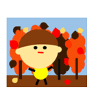 シムプリー♬ カラフルな単純図形（個別スタンプ：27）