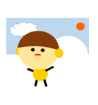 シムプリー♬ カラフルな単純図形（個別スタンプ：28）