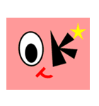 シムプリー♬ カラフルな単純図形（個別スタンプ：39）
