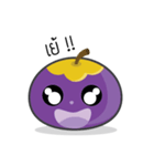 mangku - mangkud is thai fruit（個別スタンプ：4）