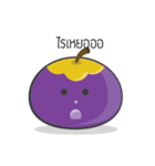 mangku - mangkud is thai fruit（個別スタンプ：22）