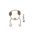わんこです。可愛がってください。（個別スタンプ：4）