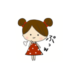 ミニーちゃん風関西弁女子（個別スタンプ：1）